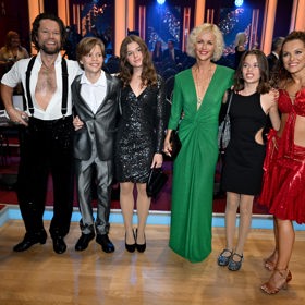 Celá rodina Richarda Krajča pohromadě včetně tanečnice Dominiky Roškové.