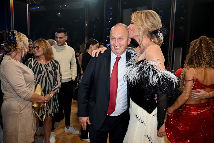 Na taneční výkony Ivany Chýlkové dohlížel mezi diváky ve StarDance také její životní partner Jan Kraus.
