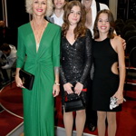 Richarda Krajča přišla podpořit manželka Karin Babinská a tři děti - Berenika, Richard a Jasmína.