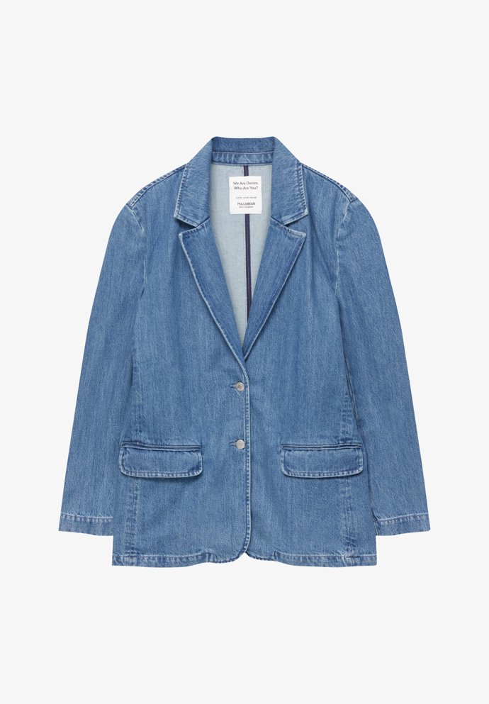 Džínové sako, Pull & Bear, 1 199 Kč.