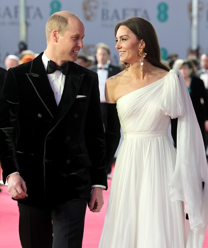 Zamilovaní William a Kate na letošních cenách BAFTA.