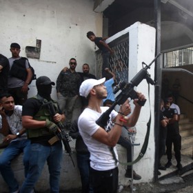 Palestinské hnutí Hamás.