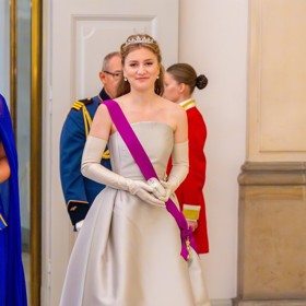 Na narozeniny přijela i belgická princezna Elizabeth.