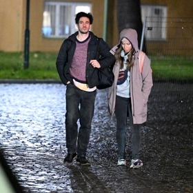 Manželé Hadamczykovi v civilu.