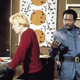 Chuck Norris a Richard Roundtree ve filmu Oko za oko (1981).