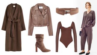 Podzimní móda v barvách mléčné čokolády: Hebký odstín hnědé sluší kabátům, pleteninám i doplňkům