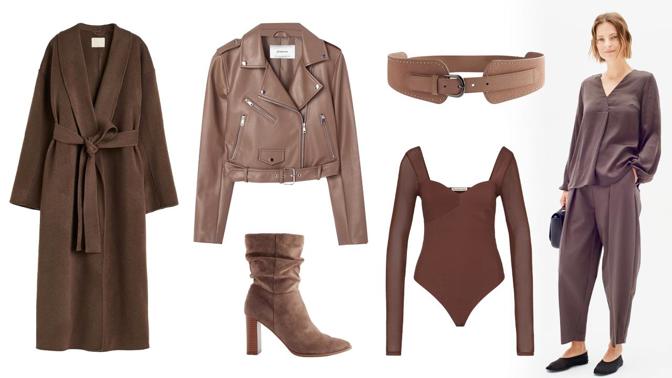 Trendy barva podzimu 2023: Módě vládne mléčná čokoláda. Hebký odstín hnědé sluší kabátům, pleteninám i doplňkům