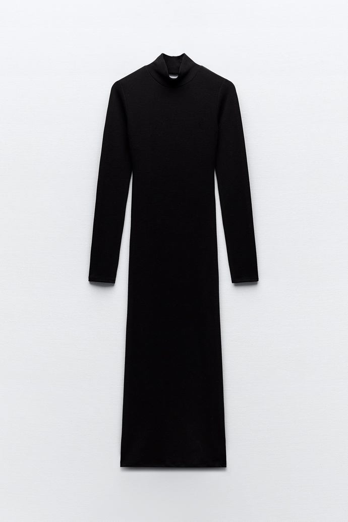 Přiléhavé šaty s otevřenými zády, Zara, 599 Kč