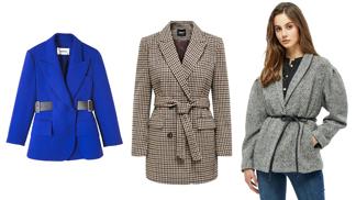 Módní vychytávka podzimu 2023: Sako s páskem vytvoří ideální siluetu přesýpacích hodin