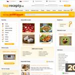 Toprecepty.cz o tři roky později...