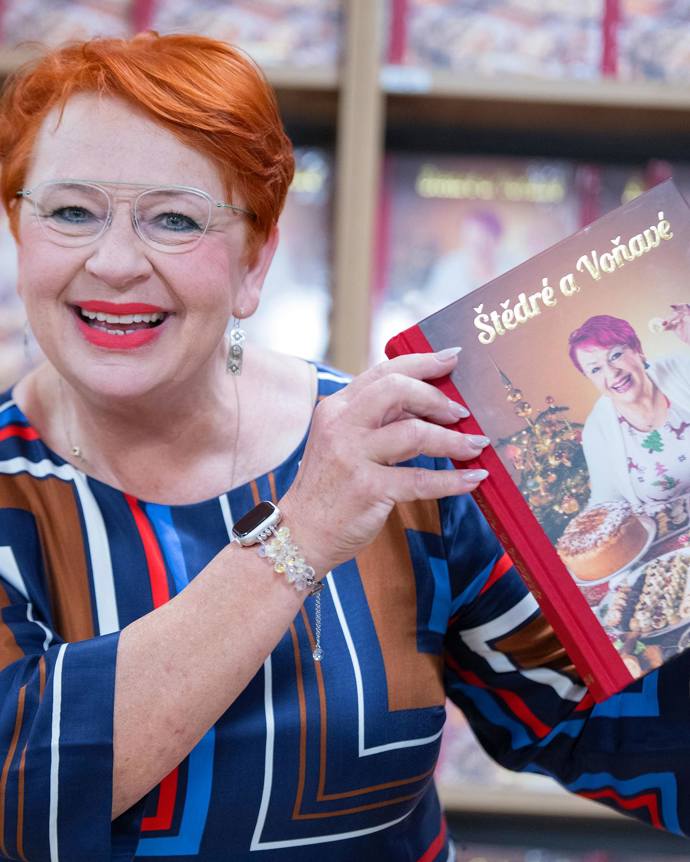 Mirka van Gils Slavíková říká, že na surovinách bychom neměli šetřit, jen na jejich množství. 