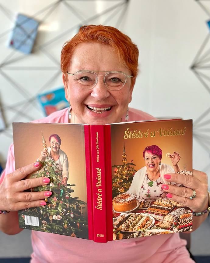 Mirka van Gils Slavíková sepsala staré rodinné recepty na vánoční cukroví.