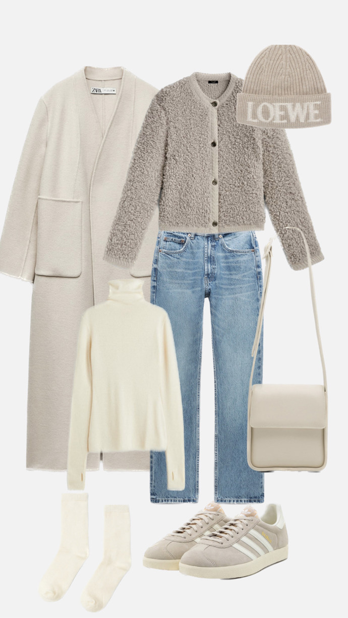 3 minuty stylu, vrstvení tón v tónu béžovém