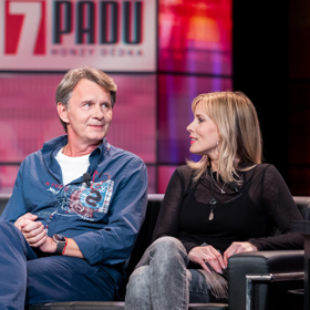 Manželka Barbora viděla herce v pohádce Za humny je drak, když jí bylo osm let.