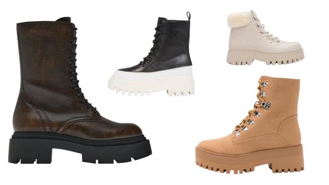 20 nejstylovějších šněrovacích bot na zimu 2023: Skvěle ladí se saténovou sukní či heboučkými úplety