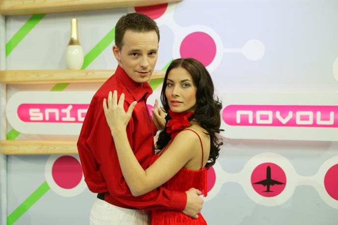 Vítek Havliš a Eva Decastelo se na place dokázali skvěle sladit.