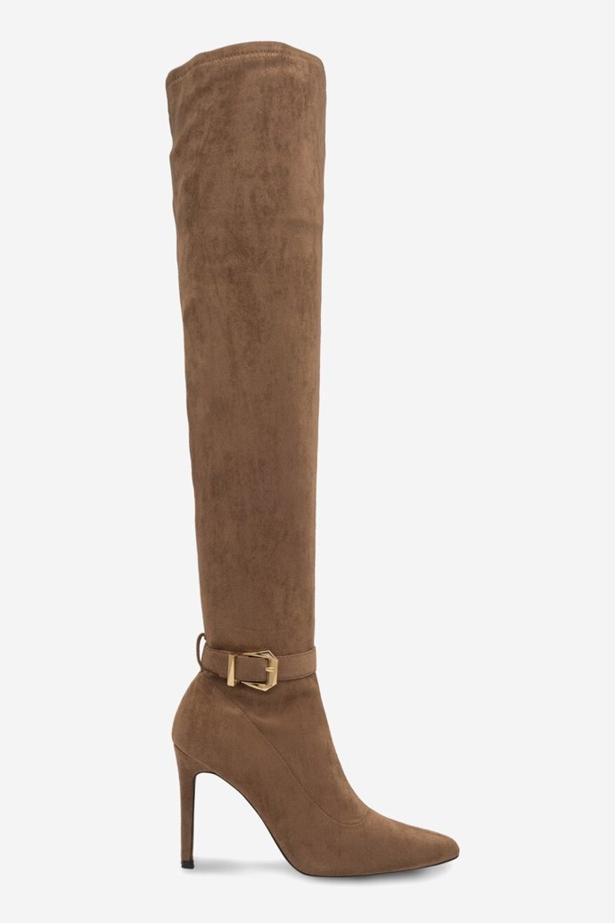 Kozačky s páskem kolem kotníku, DeeZee, CCC, 999 Kč.