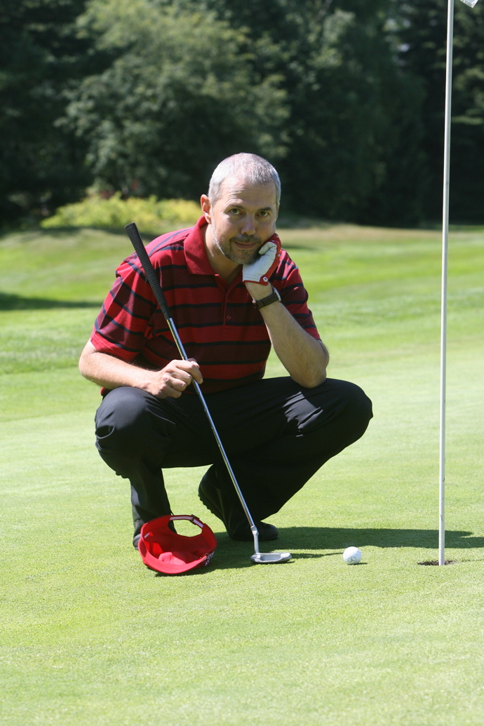 Marek Eben je vášnivý golfista.