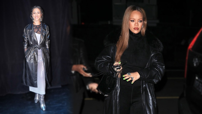 16 černých kabátů, které jsou must-have letošního podzimu: Inspirujte se Rihannou či Evou Burešovou