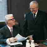 Jean a Henri Boiron, zakladatelé farmaceutické společnosti.