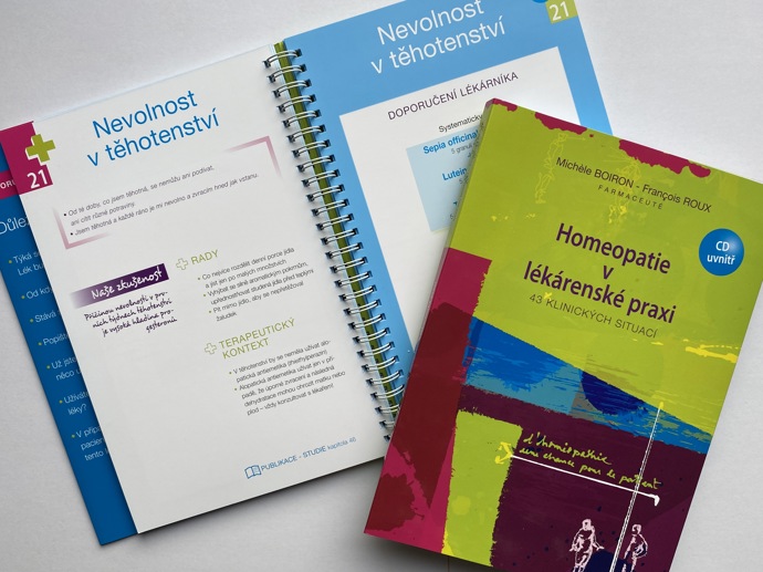 Michèle Boiron a její publikace Homeopatie v lékárenské praxi.