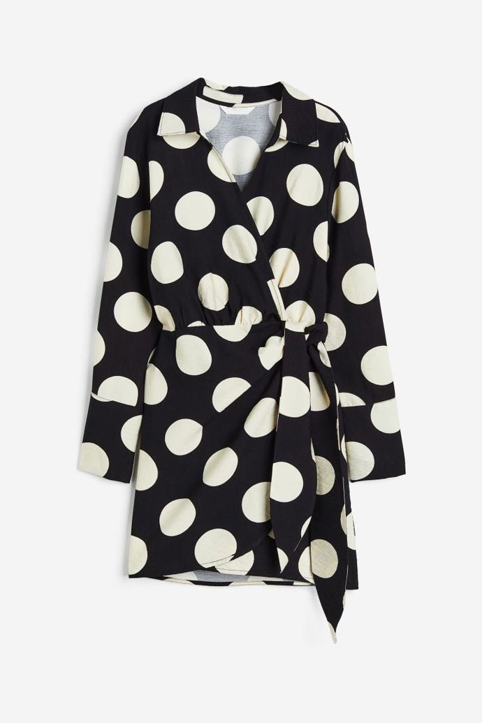 Zavinovací minišaty, H&M, 749 Kč