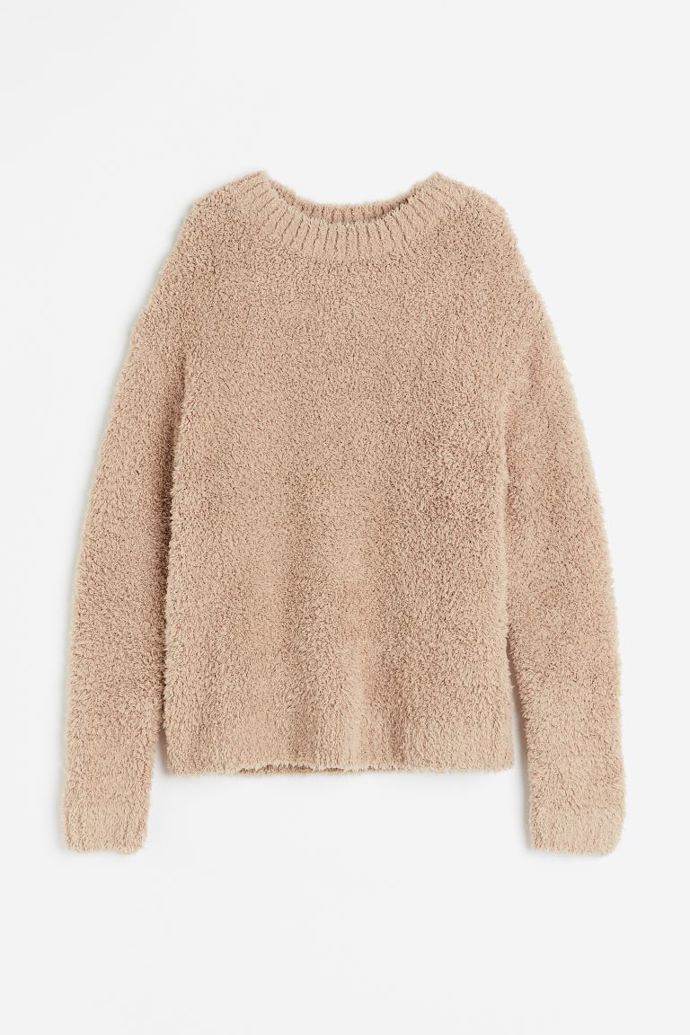 Huňatý domácí svetr, H&M, 799 Kč