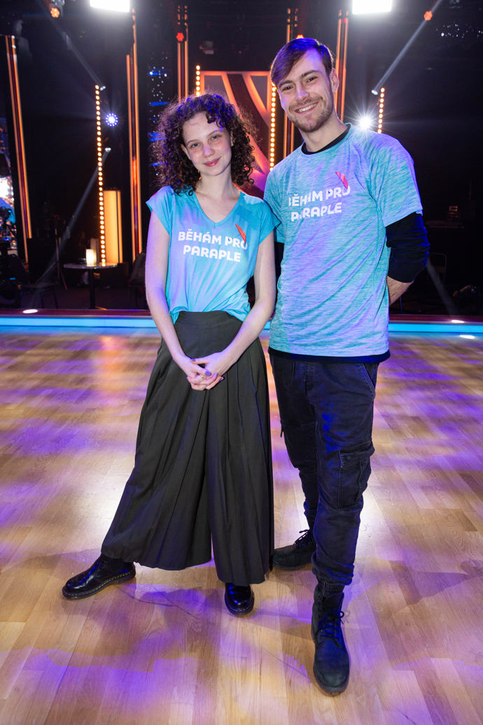 Darija Pavlovičová a její taneční partner Dominik Vodička.
