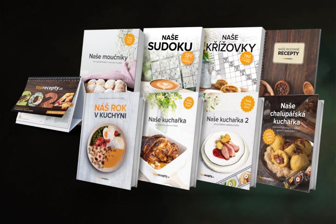 Toprecepty.cz pronikly i do světa knih.