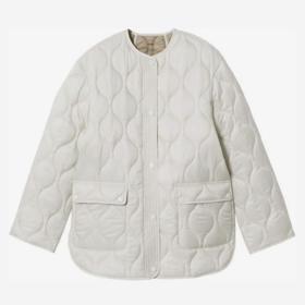 Prošívaná bunda s oblými lemy, Mango, 899 Kč