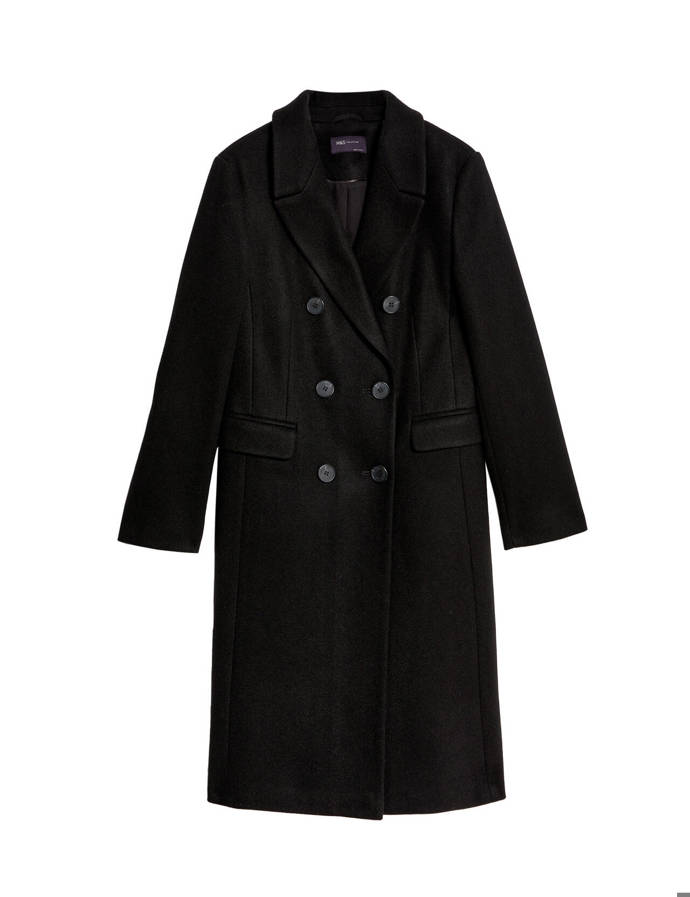 Dvouřadý plášť, Marks & Spencer, 2 899 Kč.