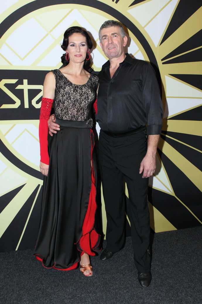 StarDance 2013, Šárka Kašpárková a Imrich Bugár. Sportovkyni bylo tehdy 42 let.