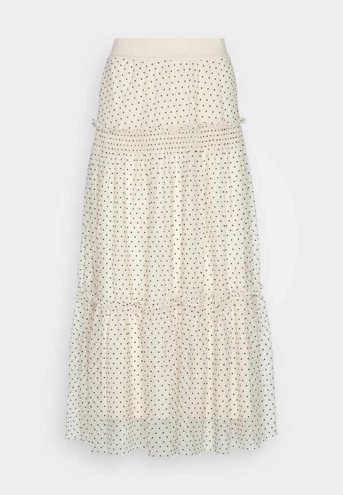 Něžně ale působí i s drobnými puntíky. (Lindex,  1 099 Kč)