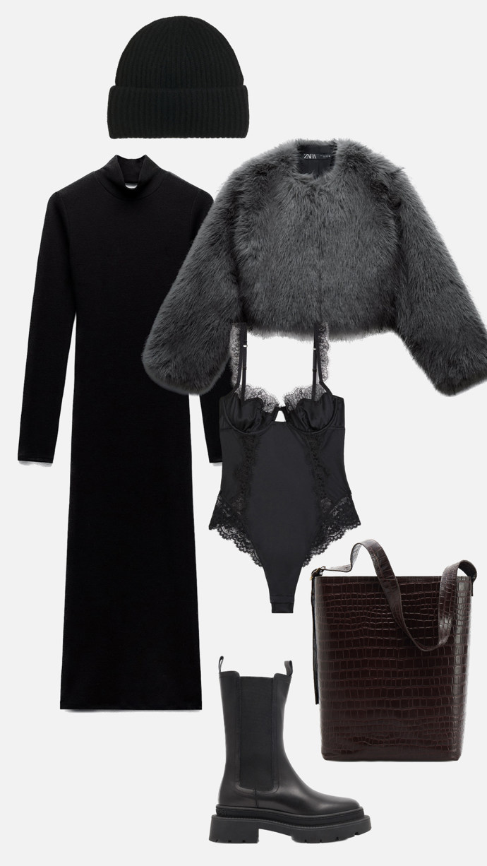 3 minuty stylu, vrstvení se šaty