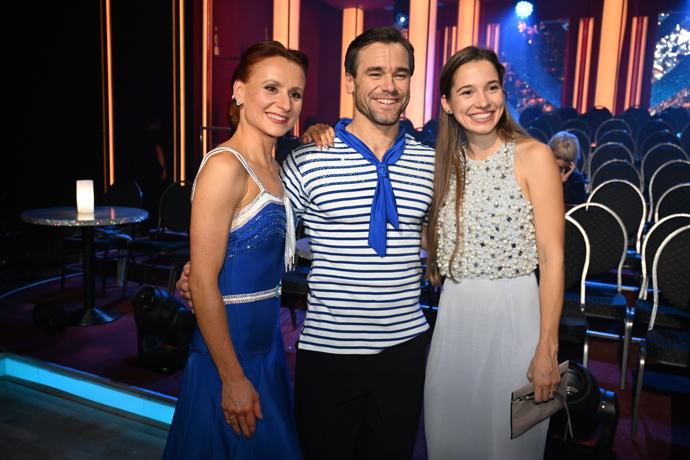 Vavřinec Hradilek se pyšní sympatickou manželkou Lucií, která je oftalmoložka.