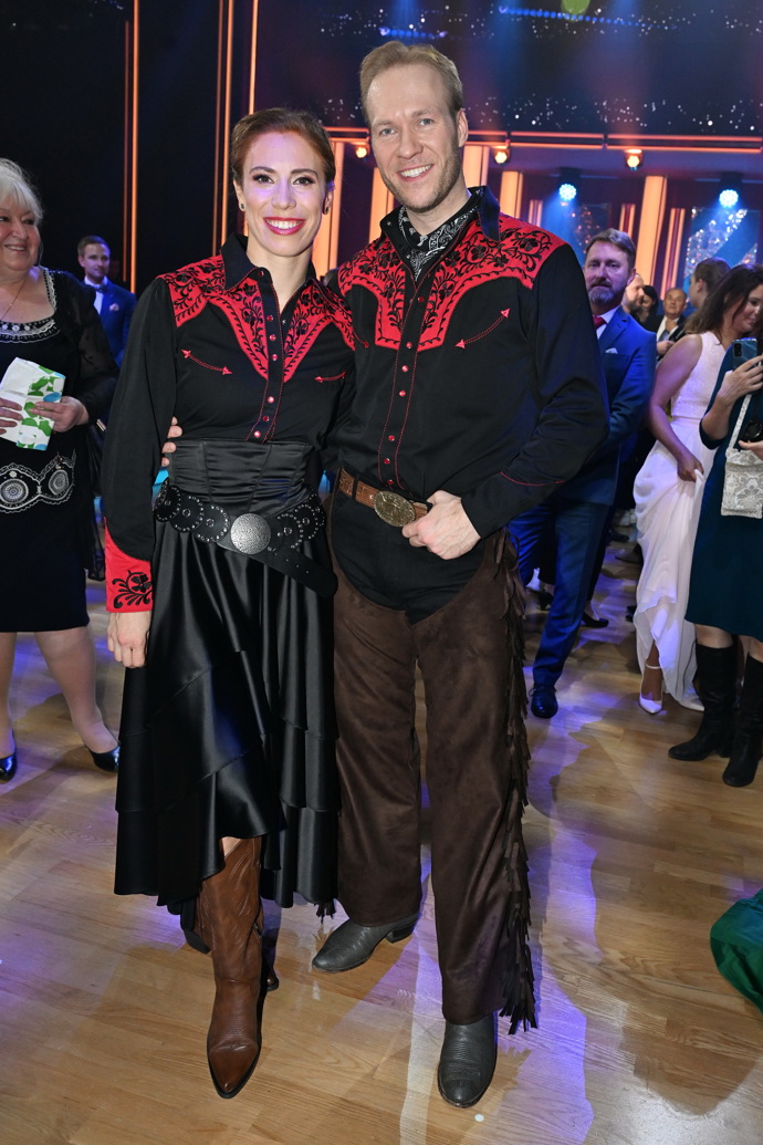 Eva Adamczyková a Jakub Mazůch si střihli také klasický country tanec.