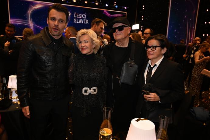 Maminka Leoše Mareše byla na Slavících v centru pozornosti.