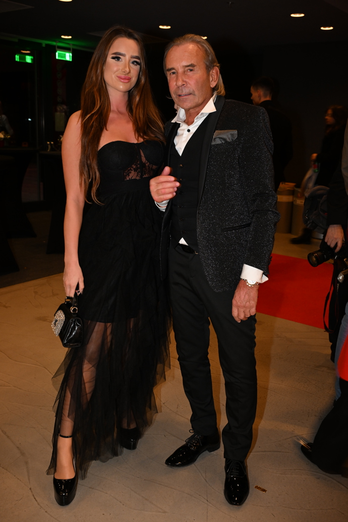 Leo Beránek starší a jeho krásná Kačenka.