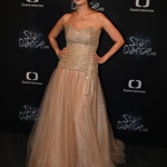 Takhle to Tereze Kostkové sluší během letošní řady StarDance. O její šaty se stará módní návrhářka Tatiana Kovaříková.