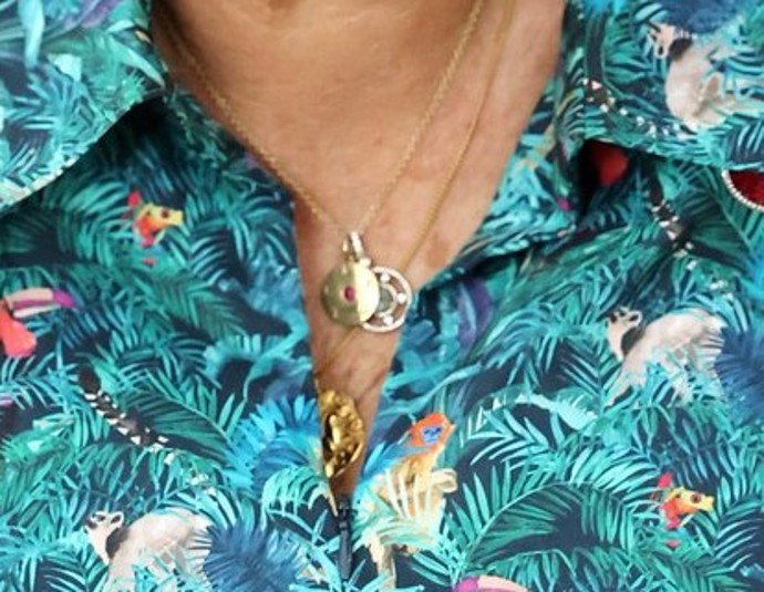 Zmíněný přívěsek v detailu.