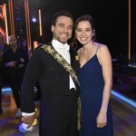 Vavřinec Hradilek s manželkou Lucií na pátém přímém přenosu StarDance. 