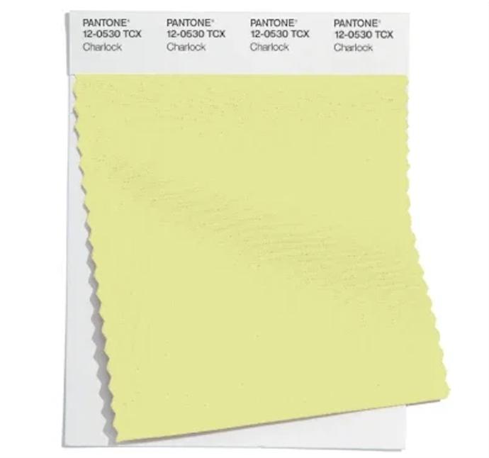 Odstín PANTONE® 12-0530 TCX Charlock.