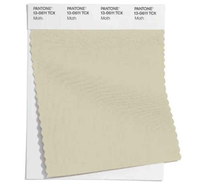 Odstín PANTONE® 13-0611 TCX Moth.