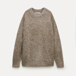Svetr oversize ze směsi alpaky, Zara, 3 599 Kč