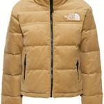 Varianta péřové prošívané bundy z módního manšestru, The North Face, 9 800 Kč