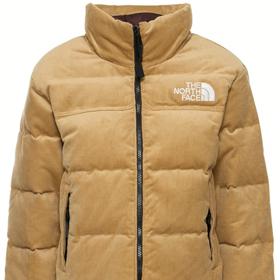 Varianta péřové prošívané bundy z módního manšestru, The North Face, 9 800 Kč