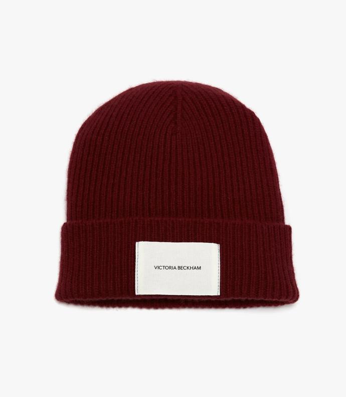 Kašmírová čepice, Victoria Beckham, 3 050 Kč