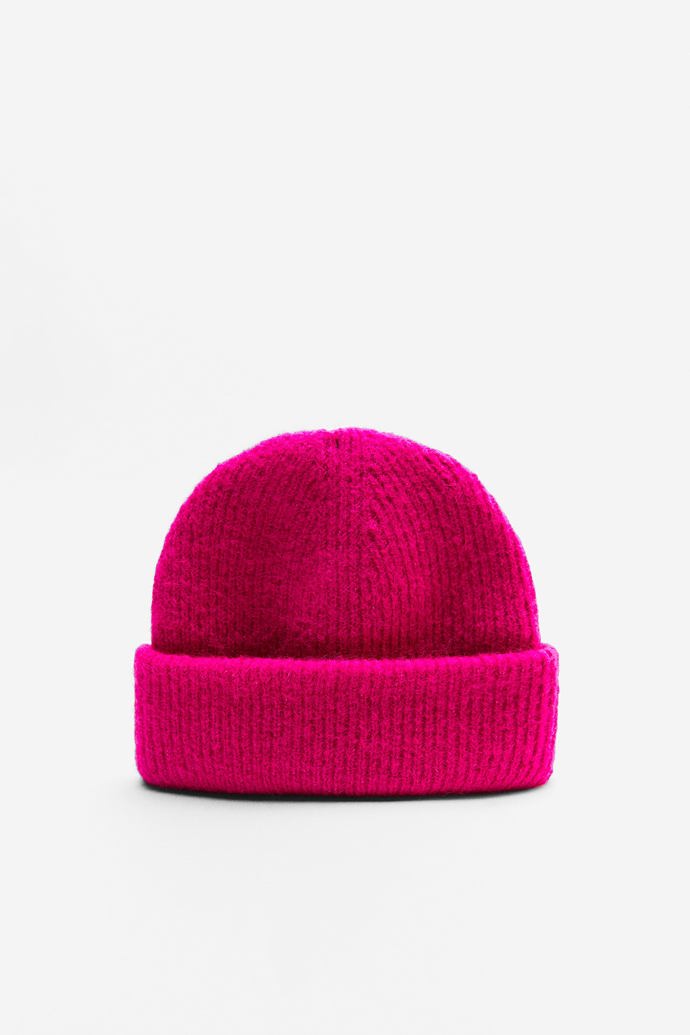 Zářivá pletená čepice, Zara, 399 Kč