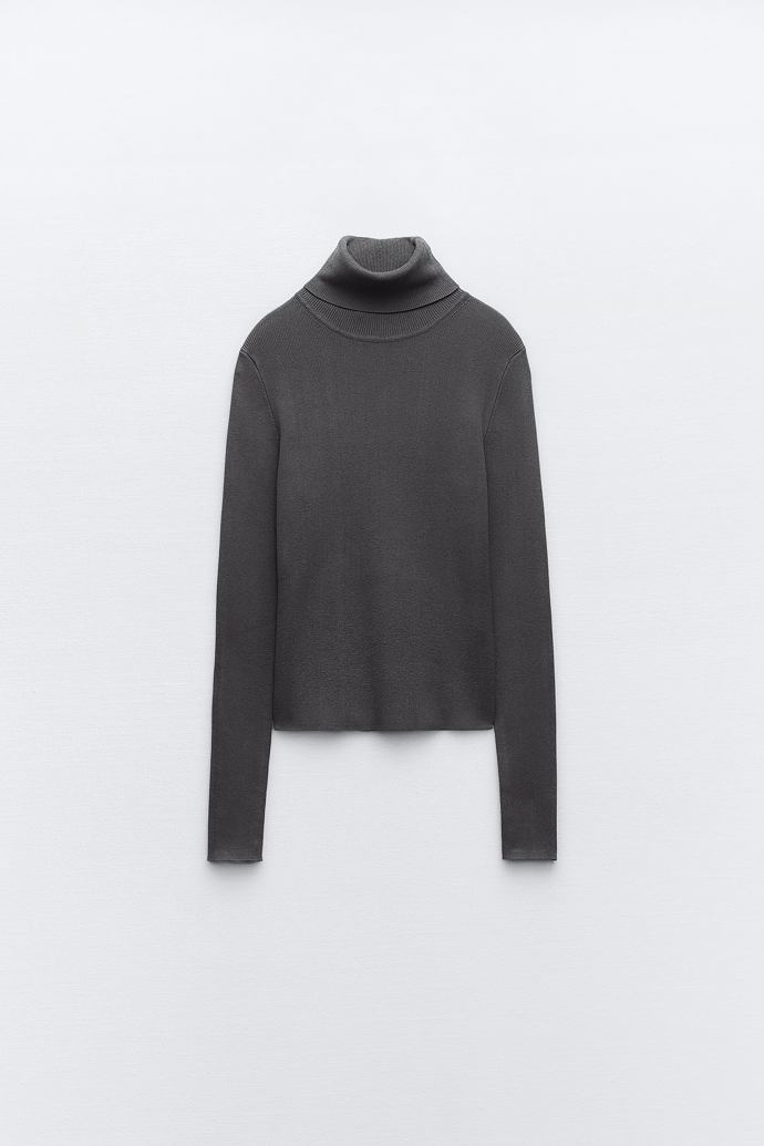 Šedivý rolák, Zara, 599 Kč