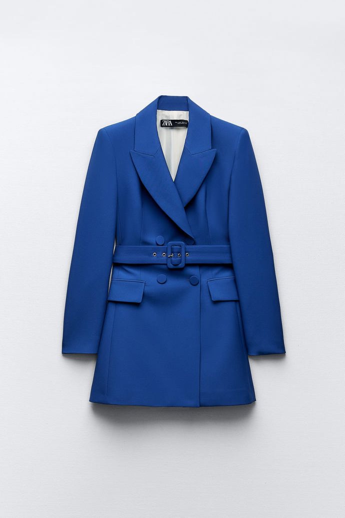 Dvouřadý blejzr s páskem, Zara, 1 799 Kč